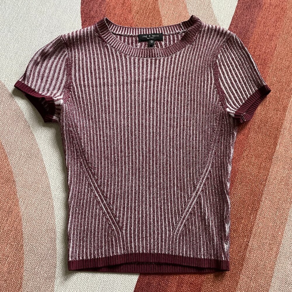 Rag & Bone Sweater Top, Ribbed